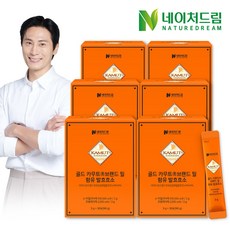 네이처드림 골드 카무트 브랜드밀 함유 발효효소 3g 30포 6박스 / 고역가, 90g