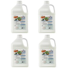 탑크로 희석용 과일 야채 염소소독액 소독제 식품살균제 세척제, 4개, 4L