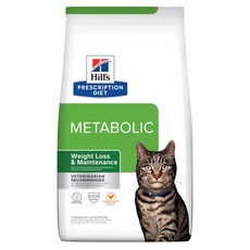 힐스(hills) 고양이 메타볼릭(metabolic) 3.85kg 과체중 처방사료, 1개 - 힐스메타볼릭