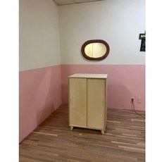 우드머리 자작나무합판 미닫이 말티즈 말티푸 푸들 비숑 소형견 중형견 강아지옷장 아기옷장, 1개