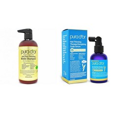 퓨라도어 비오틴 샴푸 & 두피 테라피 에너자이징 세럼, 1개, 473ml