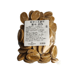 발로나초콜릿 화이트 둘세 35%, 1개, 200g