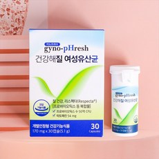 메디포스트 지노프레쉬 건강해질 여성 유산균, 30캡슐, 5개