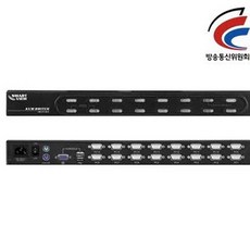 UII347677스위치(OSD/CASCADE) USB KVM NETmate COMBO 161, 단일옵션