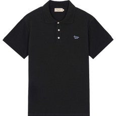 해외메종키츠네 여우 폭스 패치 클래식 폴로 반팔 카라 셔츠 HM00205KJ7009