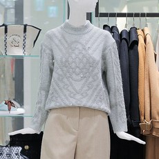 주크 AK수원점 ZOOC 진주포인트 루즈핏 니트 Z204KSK033