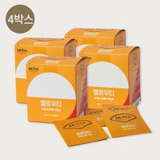 J&Tea 옐로우티, 4개, 20개입, 2g