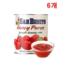  퓨레 토마토소스 2.98kg 6개, 본품선택 