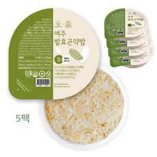제로레시피 여주발효곤약밥, 150g, 5개