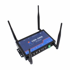 Q18044 usriot USR G800 42 산업용 4g 무선 라우터 TD LTE 및 FDD LTE 네트워크 지원 웹 설정 wifi 기능, 1개, 단일