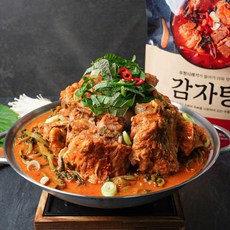 미미의 밥상 미미의밥상 감자탕 4.7kg+라면사리+겨자참소스3개/국내산등뼈 100%/실온보관, 단일옵션