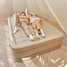 캠핑 발포매트 차박 단열 깔개 펌프내장 텐트 카페트, (싱글썸머샌드) 191x97x51