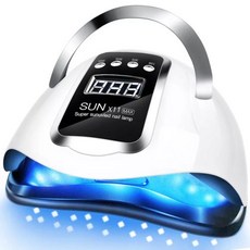 젤네일램프 젤램프 드라이어 66LED 강력한 UV LED 건조기 모든 매니큐어 경화 스마트, AU, 1개