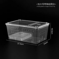 곤충 관찰 상자 파충류 먹이 주기 크롤링 애완 동물 거미 뿔 개구리 누에 아기 궁전 경비 달팽이 거북이 브레, 2.color random, 1개