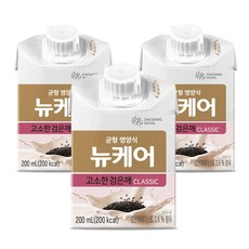 대상웰라이프 뉴케어 고소한검은깨맛 클래식 완전균형영양식