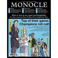 Monocle Uk 2024년6월(#174)호 (모노클 잡지 영국판 편집장 타일러 브륄레 Tyler Brule 월드매거진) - 당일발송