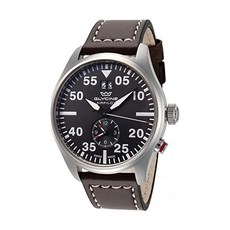 스위스 글라이신시계 가죽밴드 Glycine Airpilot Dual Time 145561