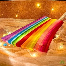 종이접기 유리병 소품 스스로제작 스타 별자리 소원빌기 재료 완제품 캔, T05-1꾸러미 20색/모두 1000개-Q63