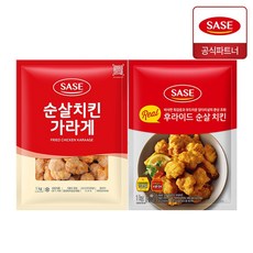 사세 리얼 후라이드 순살치킨, 1kg, 3개