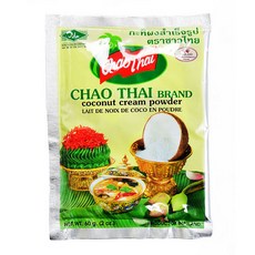 태국 차오타이 코코넛크림파우더 분말가루 coconut cream powder, 60g, 1개
