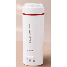 여행용 커피포트 미니 C타입 분유 휴대용 포트 보온, 8. USB+220V 스마트 조리기(2024)