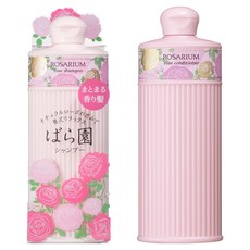 시세이도 로사리움 로즈 샴푸 300ml + 컨디셔너 300ml, 1세트