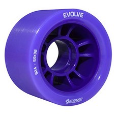 Bont Skates | Evolve Roller Skate Derby Wheel | Indoor Quad Skating (Purple 92A) Bont 스케이트 | Evolve, 1