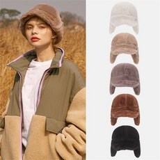 [하프클럽/White Sands]퍼 이어머프 캡