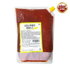 [퀴클리몰] 시아스 떡볶이 소스 2kg 냉장 x 6개입, 6개