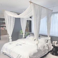 알뜨리 사각 캐노피 실내 난방텐트 + 스텐봉 세트 상품 이미지