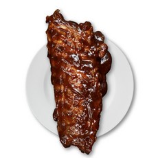 바베큐 폭립 등갈비 쪽갈비 캠핑음식 레스토랑, 1개, 500g