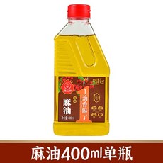 산초기름 마라기름 화조유 산초유 마조유 예례 사천정통참기름 정통 사천고추기름 등고추기름 녹색참깨고추기름 쌀국수 전용, [야에리] 참기름 400ml*1병, 1개, 400ml