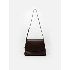 로서울 Mini kiki messenger bag Wrinkled brownie brown