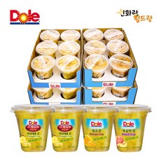 dole 후룻컵 파인2팩+망고1팩+복숭아1팩