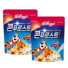 켈로그 콘푸로스트 카트라이더 기획팩 시리얼, 600g, 2개