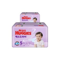 하기스 NEW 맥스드라이 밴드형 5단계 특대형 남여공용(11~16kg) 50매x2팩(100매)