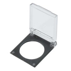 엘리베이터 비상버튼 커버 인덕션 스위치 캣보호 덮개, 41mm 사각형, 1개