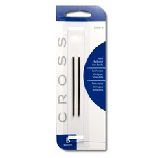 Cross Mini 크로스 미니 볼펜 리필 가죽 액세서리 펜 미디엄 블랙(8518-4)