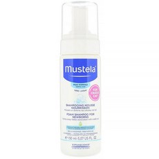 머슬라 베이비 폼 샴푸 포 뉴본 포 노멀 스킨 5.07 fl.oz(150ml) Mustela Baby Foam Shampoo For Newborns For Normal Skin 5.07 fl.oz(150ml)