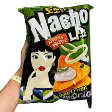 오리온 도도한 나쵸 사워크림&어니언, 155g, 5개