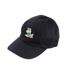 메종키츠네 23SS (KU06104WW0069 NAVY) 남녀공용 드레스드 폭스 캡모자