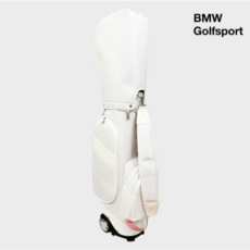 BMW 경량 바퀴형 골프백 남자 여자 휠 캐디백 남성 여성 트롤리백 AlpineWhite - bmw캐디백