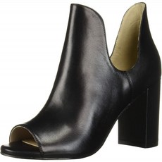 Cole Haan 여성용 ELECTA 부티 (85MM) 앵클 부츠 블랙 가죽 8B 미국