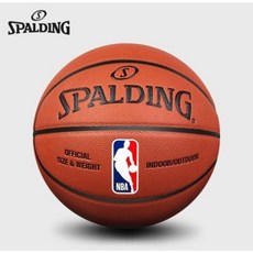 spalding 스팔딩 골드 농구 공 NBA 시리즈 성인 학생 농구공 경기 전용 볼 606Y 생일 선물, 1개, 74-602