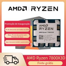 AMD RYZEN 7 7800X3D CPU 게이밍 프로세서 8 코어 16 스레드 5NM 96M 소켓 선풍기 게임 캐시 없음 - amd7800x3d