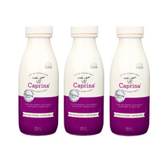 Caprina Goat's Milk Bubble Bath 800ml X 3 카프리나 산양밀크 버블배쓰 시어버터향, 1세트