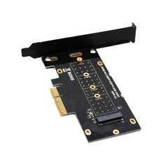 [해외] M.2 NVME SSDPCIE X4 카드 변환기 2230 2242 2260 2280 NVM EXPRESS PCIE 어댑터 X4 X8 X16 슬롯 (PCI 커버 장착 브래킷, 상세내용표시, 상세내용표시