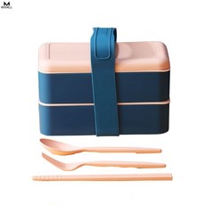 MYBYS 보온 도시락 도시락, 핑크, 1개