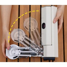 휴대용 스토브 접이식 가스버너 야외 캠핑 미니 가스렌지, 밀크 화이트
