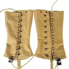 SMONT Legs3R 카키 복제 WW2 US M1936 레깅스 차 세계 대전 미 육군 캔버스 각반 감는 각반 보호, 상세페이지참조, none